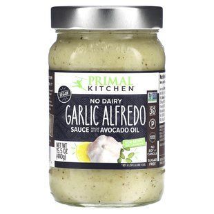 Primal Kitchen, No Dairy Garlic Alfredo Sauce Made With Avocado Oil, 15.5 oz (440 g) купить в Киеве и Украине