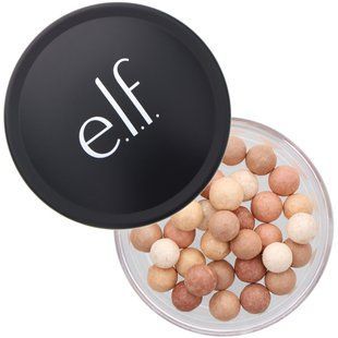 Mineral powder in the shape of pearls, natural