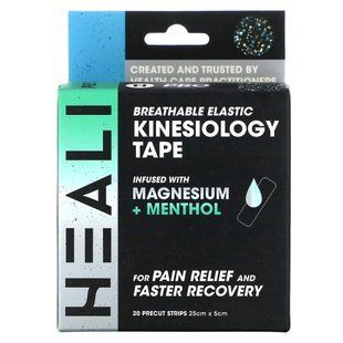 Heali Medical Corp, Breathable Elastic Kinesiology Tape, Splatter, 20 Precut Strips купить в Киеве и Украине