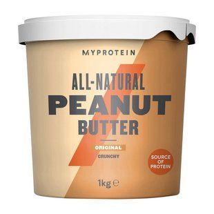 MyProtein, Peanut Butter Natural -Smooth, 1 kg, Smooth купить в Киеве и Украине