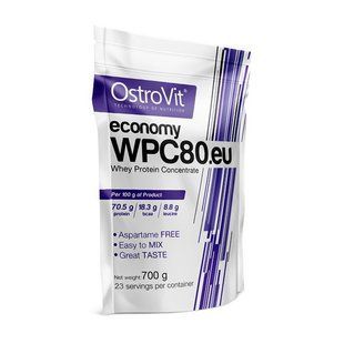 OstroVit, economy WPC80.eu, 700 g, strawberry-banana