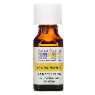 Ладан в масле жожоба освящающий Aura Cacia (Frankincense Sanctifying) 15 мл купить в Киеве и Украине