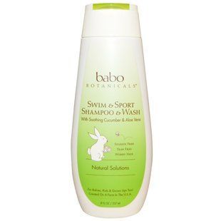 Детский шампунь алое и огурец Babo Botanicals (Shampoo & Wash) 237 мл купить в Киеве и Украине