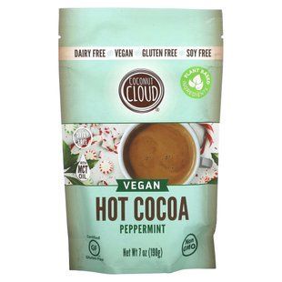 Coconut Cloud, Vegan Hot Cocoa, Peppermint, 7 oz (198 g) купить в Киеве и Украине
