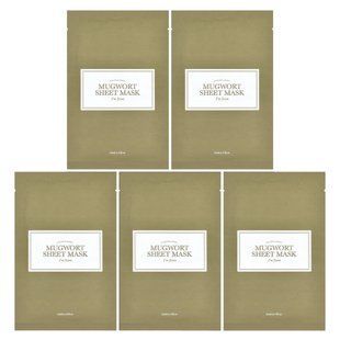 I'm From, Mugwork Beauty Sheet Mask, 5 Sheets, 0.77 fl oz (23 ml) Each