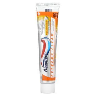 Aquafresh, Экстремально чистая зубная паста с фтором, отбеливающее действие, мятный крем, 158,7 г (5,6 унции) купить в Киеве и Украине