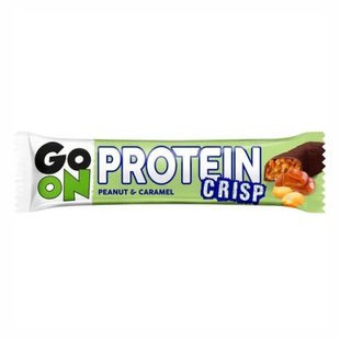 Хрустящий батончик с ореховой карамелью GoOn Nutrition (GoOn Crisp Bar) 50 г купить в Киеве и Украине