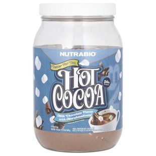 NutraBio, Hot Cocoa, High-Protein Hot Cocoa Mix, 1.23 lb (560 g) купить в Киеве и Украине