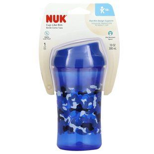 NUK, Cup-Like Rim, 18+ Months, Blue, 10 oz (300 ml) купить в Киеве и Украине