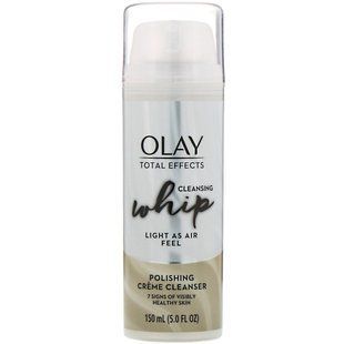 Cleansing Foam, Cream Polishing Wash, Total Effects, Olay, 150 ml (5 fluid ounces)