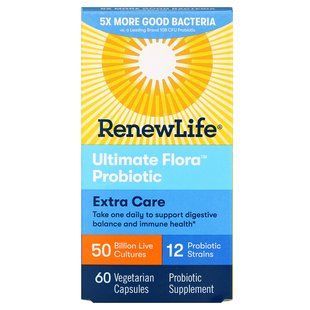 Пробиотик Renew Life (Ultimate Flora Probiotic) 50 млрд 60 капсул купить в Киеве и Украине
