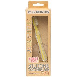 Силиконовая зубная щетка с защитным экраном Jack n' Jill (Toothbrush) 1 шт купить в Киеве и Украине