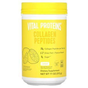 Vital Proteins, пептиди колагену, лимон, 313&nbsp;г (11&nbsp;унцій)