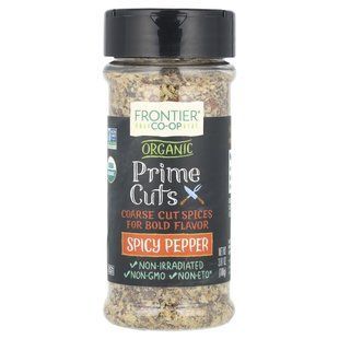 Frontier Natural Products, Organic Prime Cuts, острый перец, 3,81 унции (108 г) купить в Киеве и Украине