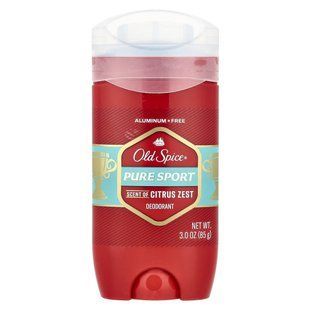 Old Spice, Pure Sport Deodorant, Citrus Zest, 3 oz (85 g) купить в Киеве и Украине