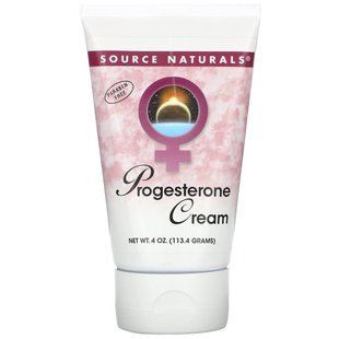Натуральный крем с прогестероном, Progesterone Cream Tube, Source Naturals, 113.4 г купить в Киеве и Украине