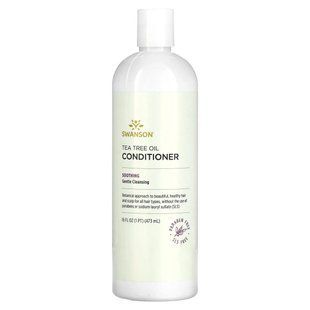 Кондиционер с маслом чайного дерева, Tea Tree Oil Conditioner, Swanson, 468 мл купить в Киеве и Украине
