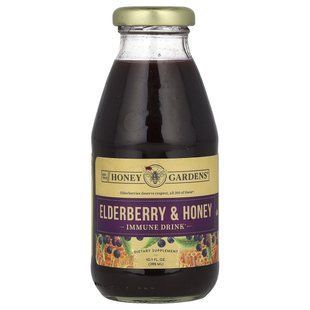 Honey Gardens, Immune Drink, Elderberry & Honey, 10.1 fl oz (298 ml)