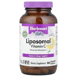 Bluebonnet Nutrition, липосомальный витамин C, 180 растительных капсул (500 мг в 1 капсуле) купить в Киеве и Украине