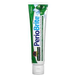 Periobrite Природная зубная паста, Прохладная мята, Nature's Answer, 4 oz (113.4г) купить в Киеве и Украине