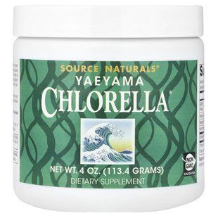 Source Naturals, Yaeyama Chlorella&reg;, 113,4 г (4 унции) купить в Киеве и Украине