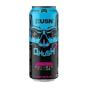 USN, QHUSH Energy Gaming Drink, 500 ml