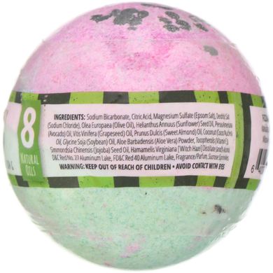 Шипучая бомбочка для ванны, ручной работы, «Дыня», Fizz & Bubble, 184 г купить в Киеве и Украине