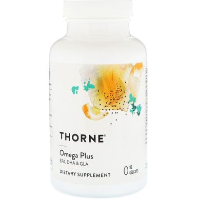 Омега Плюс Thorne Research (Omega Plus) 90 гелевих капсул