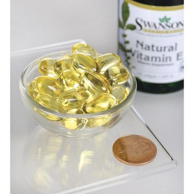 Вітамін Е - Натуральний, Vitamin E - Natural, Swanson, 400 МО, 100 капсул