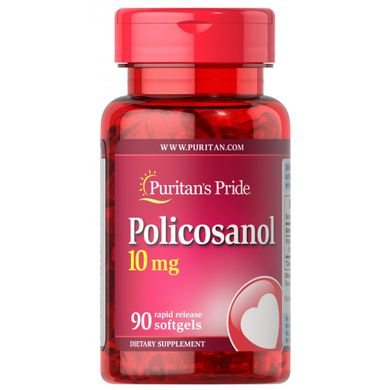 Поликозанол Puritan's Pride (Policosanol) 10 мг купить в Киеве и Украине