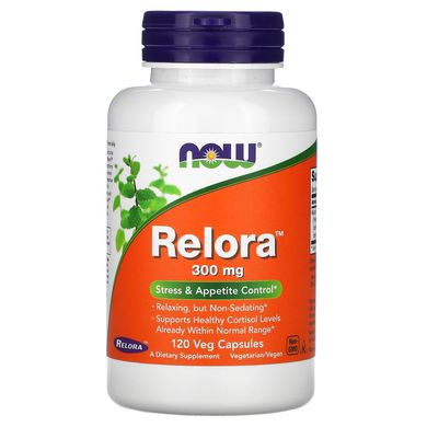 Релора Now Foods (Relora) 300 мг 120 рослинних капсул