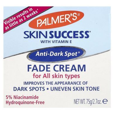 Palmer's, Успех кожи с витамином Е, крем для лица против темных пятен, 2,7 унции (75 г) купить в Киеве и Украине