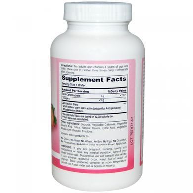 Probiotics, Acidophilus and Bifidum, chewable, strawberry, American Health, 100 candies.