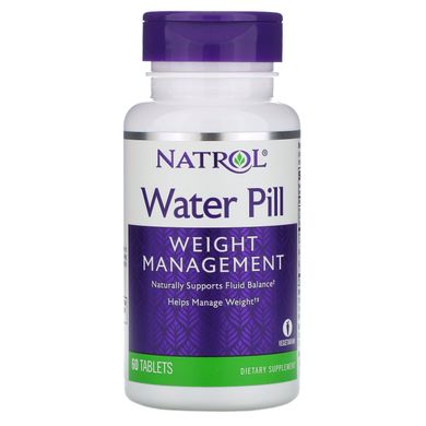 Сечогінний засіб, Water Pill, Natrol, 60 таблеток