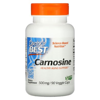 Карнозин Doctor's Best (Carnosine) 500 мг 90 капсул