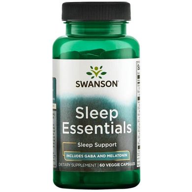 Основи сну, Sleep Essentials, Swanson, 60 капсул