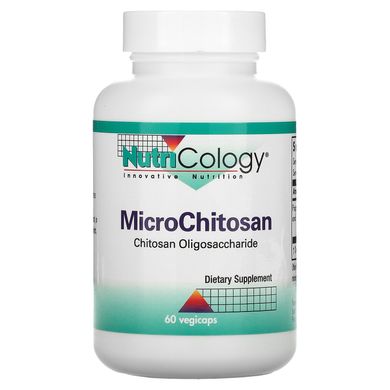 Мікрохітозан Nutricology (MicroChitosan) 600 мг 60 капсул