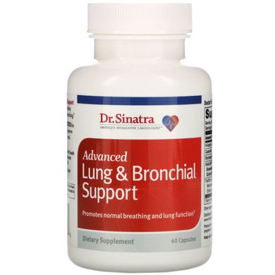 Розширена підтримка легенів і бронхів, Advanced Lung & Bronchial Support, Dr. Sinatra, 60 капсул
