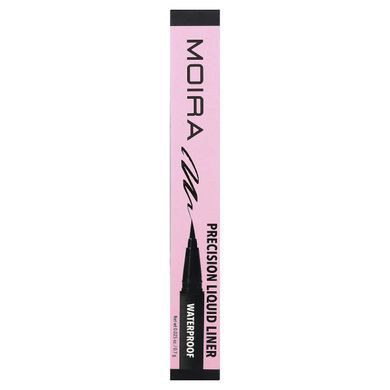 Moira Beauty, Precision Liquid Liner, Waterproof, 01 Black, 0.025 oz (0.7 g)