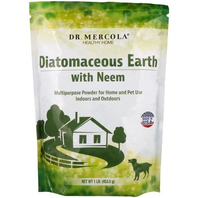 Діатомова земля з Німом, Dr Mercola, 1 фунт (453,5 г)