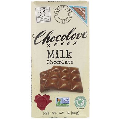 Молочний шоколад Chocolove (Chocolate) 90 г