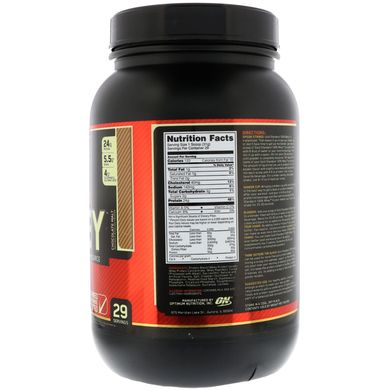 Сироватковий протеїн ізолят Optimum Nutrition (100% Whey Gold Standard) 909 г зі смаком шоколадного мусу