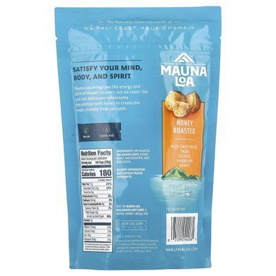 Mauna Loa, Макадамия, обжаренная в сухом виде, обжаренная в меде, 8 унций (226 г) купить в Киеве и Украине