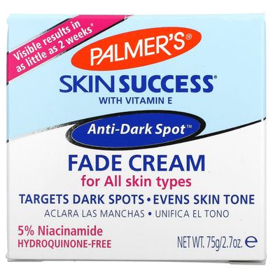 Palmer's, Успіх шкіри з вітаміном Е, крем для обличчя проти темних плям, 2,7 унції (75 г)