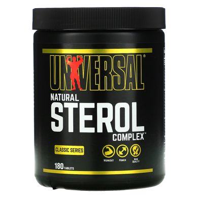 Комплекс натуральних стеролов, добавка з анаболічними стеролів, Universal Nutrition, 180 таблеток