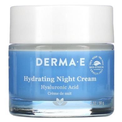 Зволожуючий нічний крем Derma E (Night Cream) 56 г