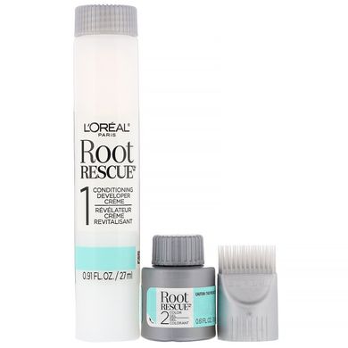 Комплект для фарбування коренів за 10 хвилин Root Rescue, відтінок 7 темний блонд, L'Oreal, на 1 застосування