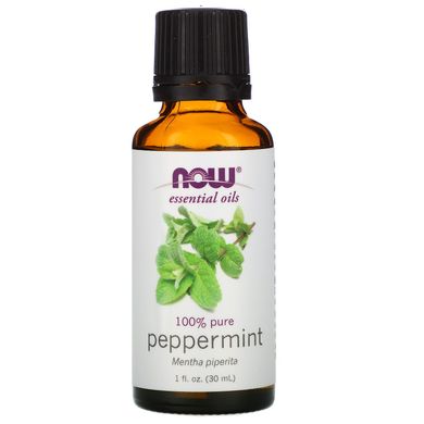 Ефірна олія перцевої м'яти Now Foods (100% Pure Peppermint) 30 мл
