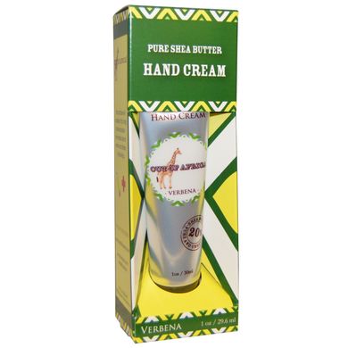 Крем для рук з маслом ши і вербеною Out of Africa (Hand Crème) 29.6 мл