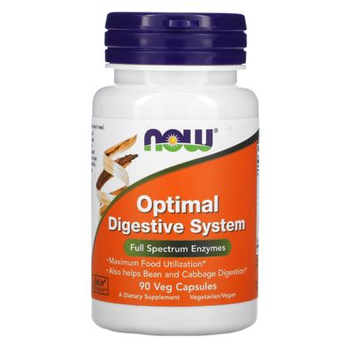 Ферменти повного спектру для травлення Now Foods (Optimal Digestive System Full Spectrum Enzymes)